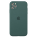 Чохол Silicone Case FULL CAMERA (на iPhone 11 Pro Max, Pine Green)