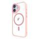 Чохол для iPhone 16 : Crystal Guard with MagSafe &ndash; Pink Sand
