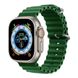 Ремінець Ocean Band на Apple Watch 42|44|45|49 Dark Green