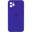 Чехол для iPhone 11 Pro : Silicone Case FULL CAMERA (square side) &ndash; Ultraviolet