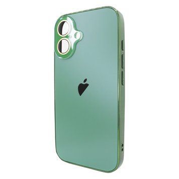 Чохол для iPhone 16 : AG-PC Glass &ndash; Green
