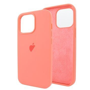 Чехол для iPhone 14 Pro Silicone Case Full №71 Pink Citrus