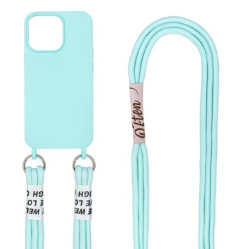Чохол для iPhone 11 Pro Crossbody case with Twine Sea Blue