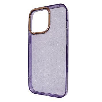 Чохол для iPhone 14 Pro Max Sparkle Case з блискітками Purple