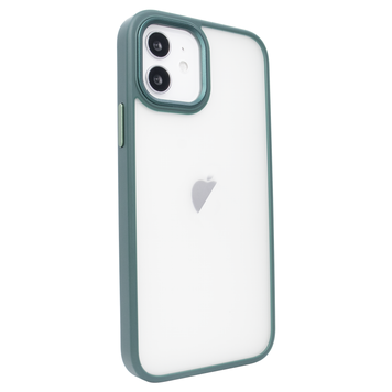 Чехол матовый для iPhone 11 MATT Crystal Guard Case Dark Green