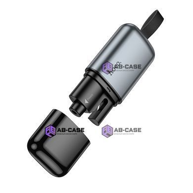 Портативный молоток Hoco ZP15 King car safety hammer Серый