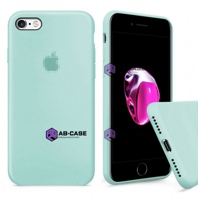 Чехол Silicone Case iPhone 6/6s FULL (№21 Sea Blue)