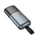 Портативный молоток Hoco ZP15 King car safety hammer Серый 4