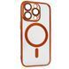 Чехол для iPhone 15 Pro Max : Titan Frame Matte PC MagSafe Case &ndash; Orange