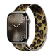 Металлический ремешок Milanese Loop Apple Watch (38mm, 40mm, 41mm, [42mm Series 10/11], Leopard)