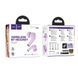 Наушники беспроводные HOCO EQ2 Thought true wireless BT5.3/7hours Purple 2