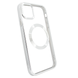 Чехол для iPhone 12/12 Pro OPEN Shining with MagSafe Silver