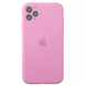Чехол Silicone Case FULL CAMERA (для iPhone 11 Pro Max, Pink)