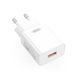 Зарядное устройство 18W (1 USB) XO L127 QC3.0 (White) 3