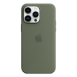 Чохол Silicone Case with Magsafe на iPhone 14 Pro Max Olive