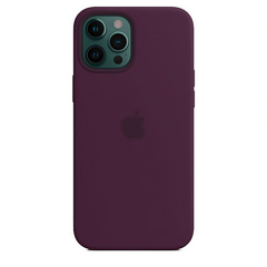 Чехол Silicone Case iPhone 14 Pro FULL (№52 Marsala)