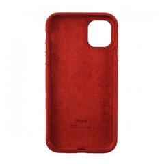 Чехол Alcantara FULL для iPhone (iPhone 12 mini, Red)