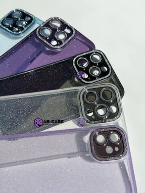 Чохол Shining Stars для iPhone 12 блискучий Light Purple