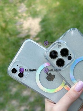 Чохол для iPhone 13 прозорий Diamond Case with MagSafe