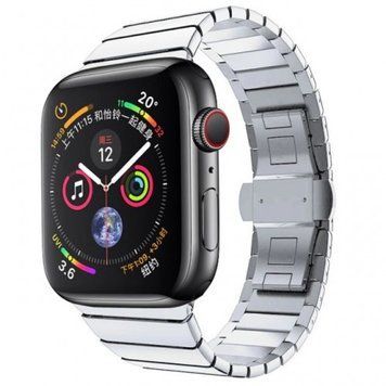 Ремешок стальной Stainless Steel Link (42mm, 44mm, 45mm, 46mm, 49mm Silver)