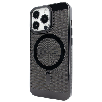 Чохол для iPhone 12 Pro Perforation Case with MagSafe Black