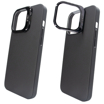 Чохол Stent для iPhone 12|12 Pro матовий з підставкою Black