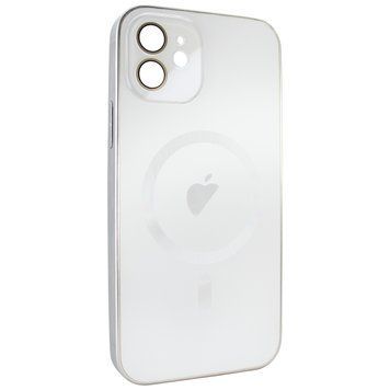 Чехол для iPhone 11 - AG Titanium Case with MagSafe с защитой камеры White