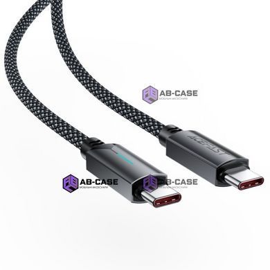 Кабель 60W (Type-C to Type-C) ACEFAST C19-03 &ndash; Black (1.2m)