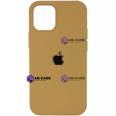 Чехол Silicone Case для iPhone 12 mini FULL (№28 Caramel)