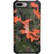 Тактический ударопрочный чехол UAG Pathfinder камуфляжный для iPhone 6/6s (Orange-Green) 1