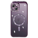 Чехол для iPhone 12 Pro Diamond Shining Case with MagSafe с защитными линзамы на камеру, Deep Purple 2
