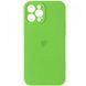 Чохол Silicone Сase для iPhone 13 Pro Full Camera Lime Green