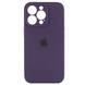 Чехол Silicone Сase для iPhone 15 Pro Full Camera №76 Elderberry