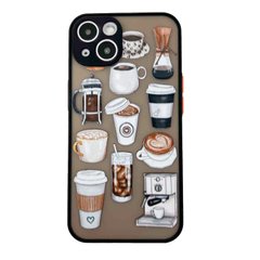 Чехол Avenger Camera (Coffee, для iPhone 15 Plus)