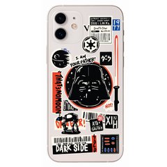 Чехол прозрачный Print Darth Vader (Star Wars) для iPhone 12 mini