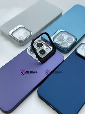 Чохол Stent для iPhone 12|12 Pro матовий з підставкою Deep Purple