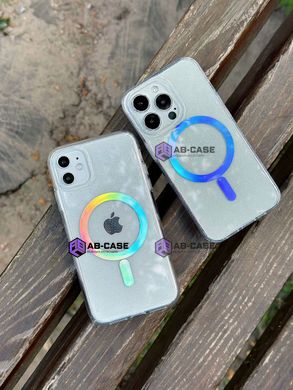 Чехол для iPhone 13 Pro прозрачный Diamond Case with MagSafe