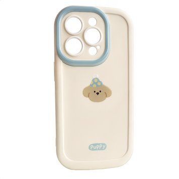 Чехол для iPhone 13 Pro Max : Paws Case (Puppy - Cream)