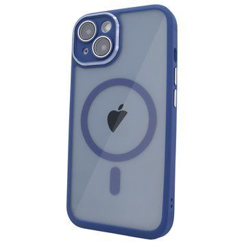 Чехол для iPhone 14 Nofelet Chrome Camera Case with MagSafe - Blue