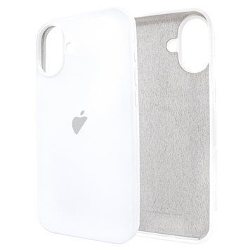 Чехол для iPhone 16 Silicone Case FULL (№9 White)