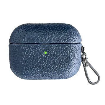 Чохол Grain Leather Case (AirPods PRO 2 &ndash; Midnight Blue)
