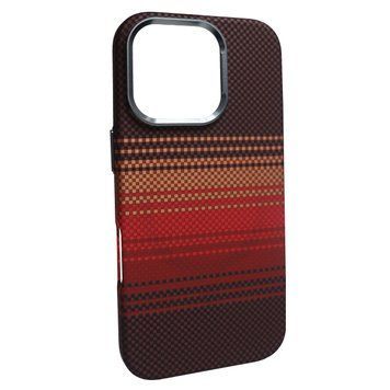 Чехол для iPhone 16 Pro Max : Weave Tech MagSafe Case &ndash; Orange Gradient