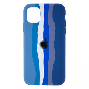 Чохол райдужний Rainbow на iPhone 11 Pro Midnight Blue