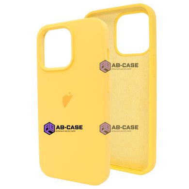 Чехол для iPhone 12 Pro Max Silicone Case Full №55 Canary Yellow