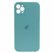 Чехол Silicone Сase для iPhone 14 Plus Full Camera №21 Sea Blue