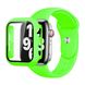 Комплект Silicone Band + Case для Apple Watch (40mm, Neon Green)