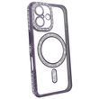 Чохол для iPhone 16: Diamond Shining Case (MagSafe) &ndash; Deep Purple