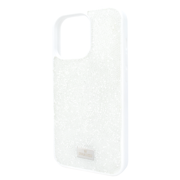 Чехол Svarowski для iPhone 12|12 Pro со стразами White