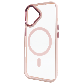 Чехол для iPhone 17 : Crystal Guard with MagSafe &ndash; Pink Sand
