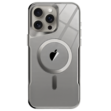 Чохол для iPhone 14 Pro Metallic Shell with MagSafe, Titanium Gray